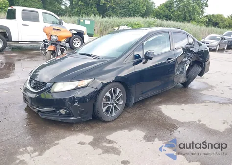 2013 Honda Civic Ex-L from USA, damaged, VIN 19XFB2F99DE070051